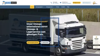 Website Screenshot: Wichtel Umzüge - Umzugsunternehmen Berlin | günstige Umzugsfirma Wichtel Umzüge - Date: 2023-06-20 10:41:03
