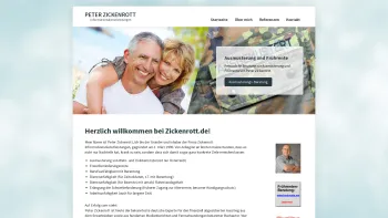 Website Screenshot: Peter Zickenrott -  Ausmusterung? Wehr- und Zivildienst ist  überflüssig. Wir helfen sicher! - Beratung zur Frührente - Zickenrott.de - Date: 2023-06-20 10:41:10